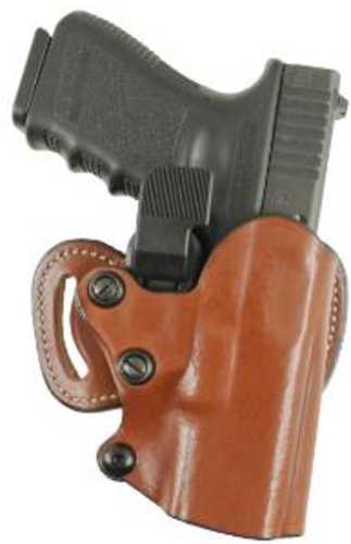 DeSantis Quick-Chek Self Locking Belt Holster for Glock 19, 23, 32 Leather Tan
